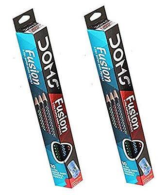 17 - Doms Fusion Pencial ( 10Pcs ) ( Free : Sharpner )