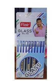 26 - Flair Glass Ball Pen ( BLUE )