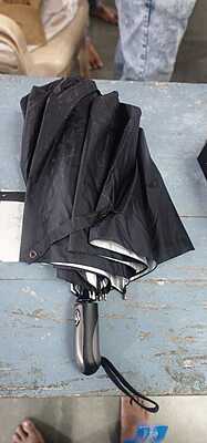 55 - Netra Umbrella Silver Deluxe ( BLACK )