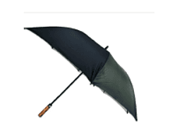 56 - Netra Umbrella Golf Delux ( BLACK )