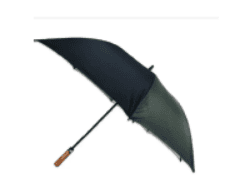 56 - Netra Umbrella Golf Delux ( BLACK )